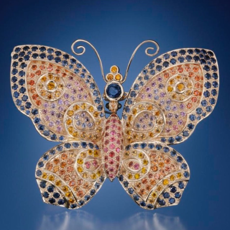 Conchita Montana Sapphire Butterfly