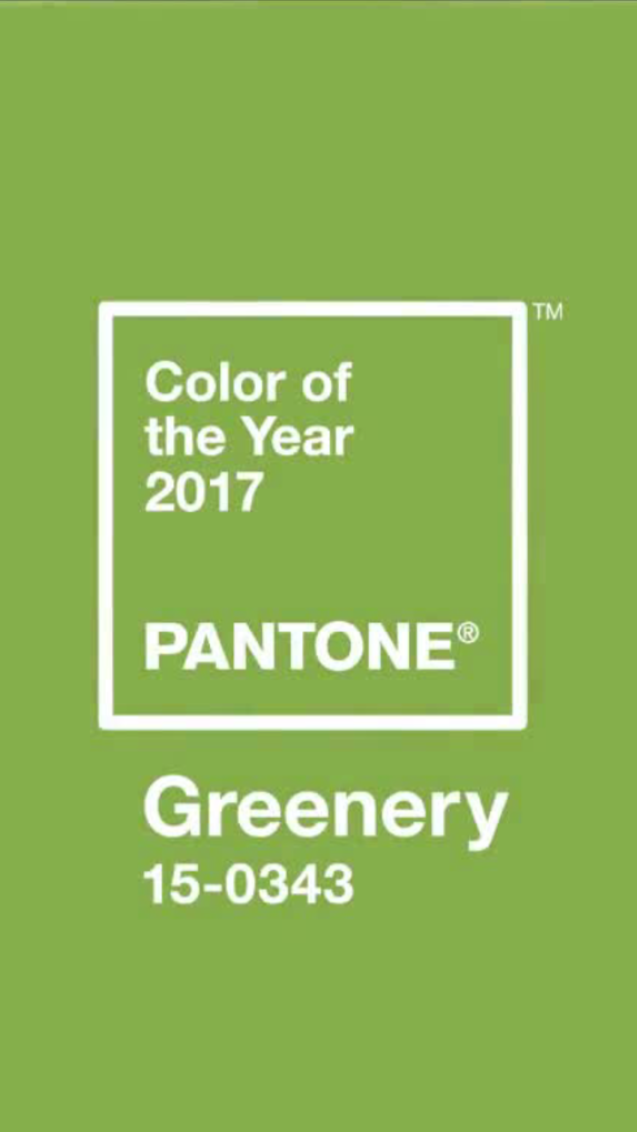 Pentone Color of the Year